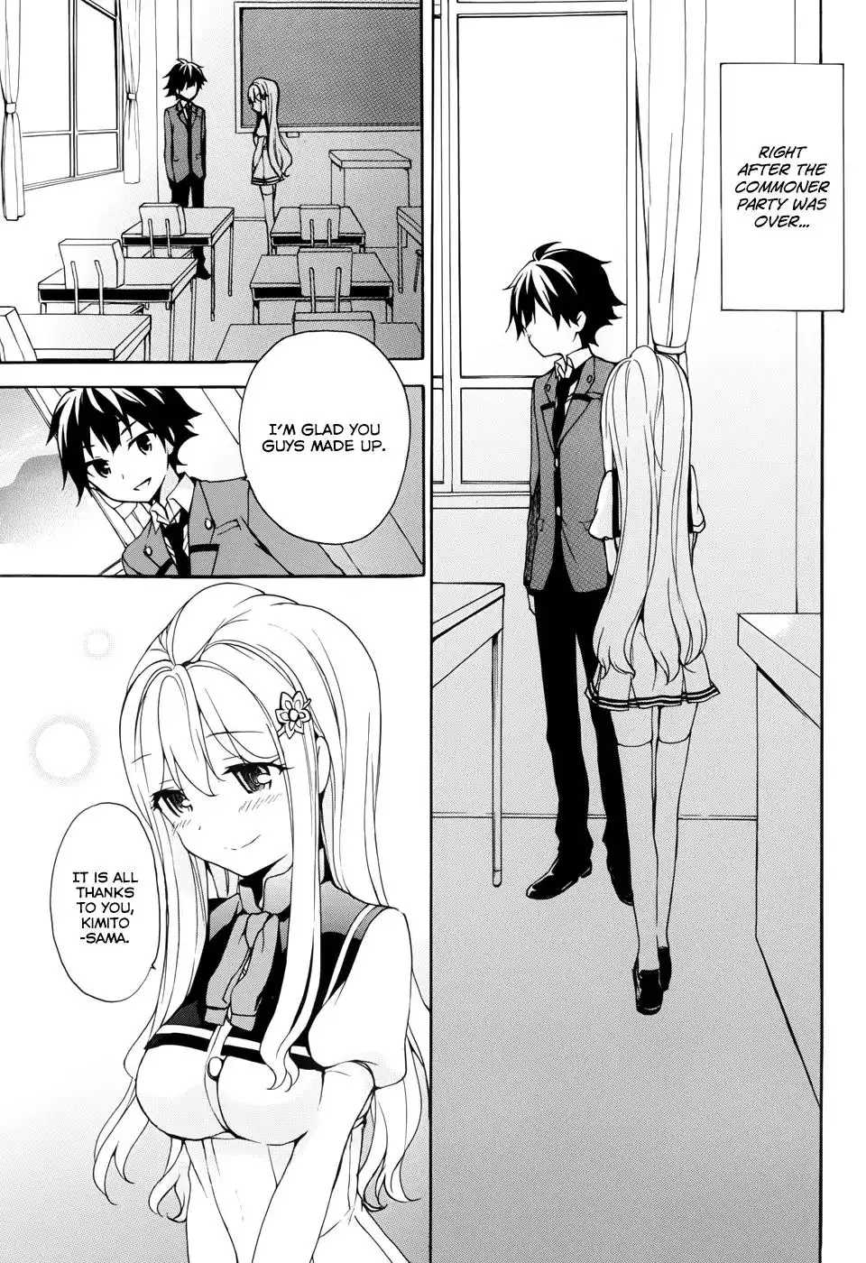 Ore ga Ojou-sama Gakkou ni -Shomin Sample- Toshite Rachirareta Ken Chapter 10 4